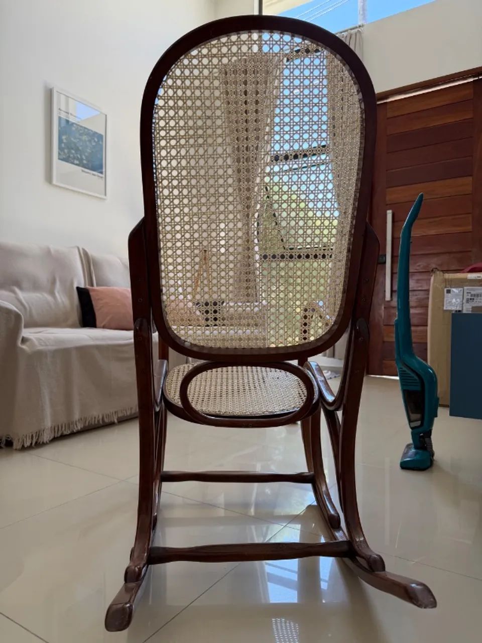 Cadeira de Balanço Estilo Thonet - Foto 3