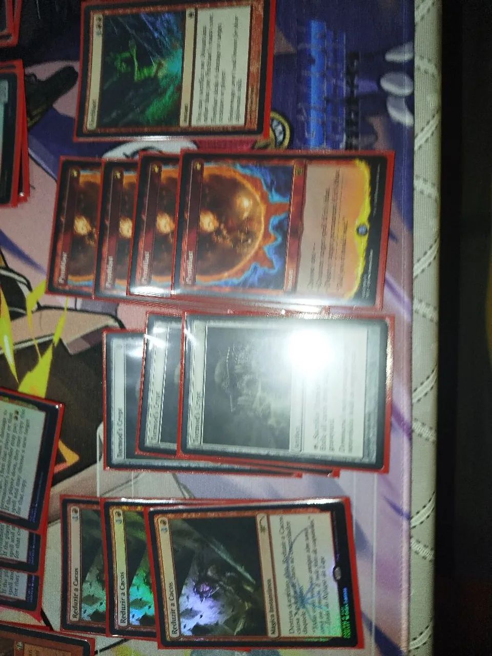 Deck Mono Red Pauper +Sleeves 70% Foil - Foto 5