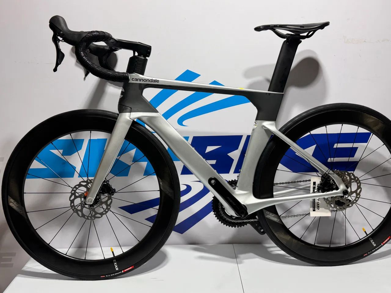 CANNONDALE SYSTEMSIX CARBON DISC HI-MOD TAMANHO 54 ZERO - Foto 2