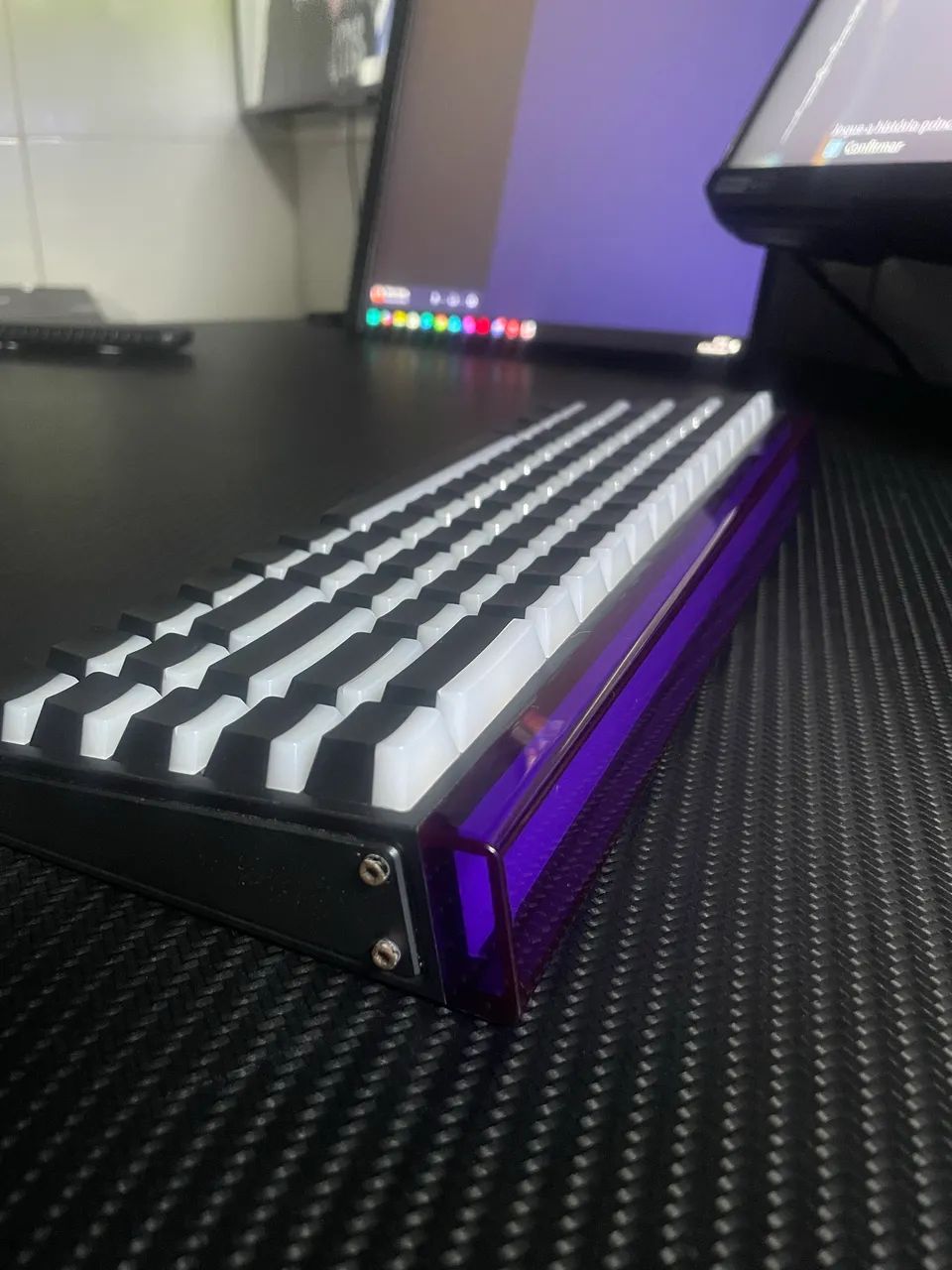 NOVO- Teclado magnético aula hero68he ! - Foto 2