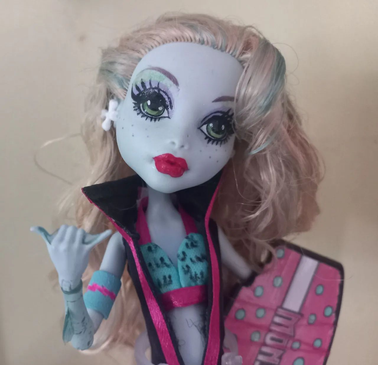 Boneca Lagoona Fashion Pack Customizado Monster High