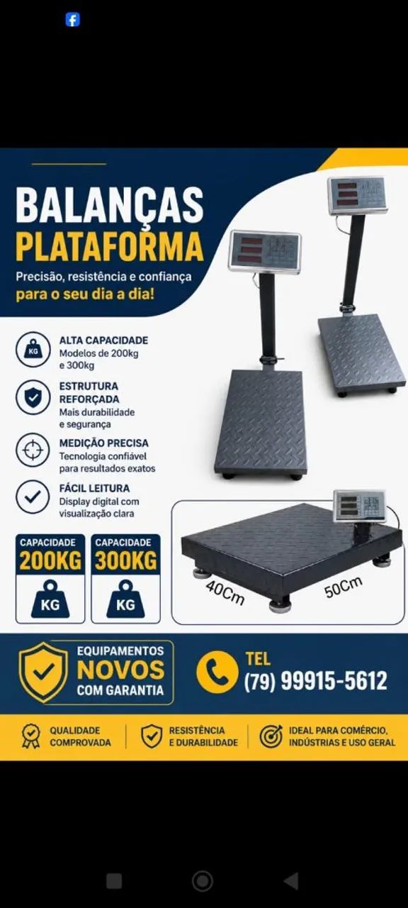 Vendas de equipamentos 