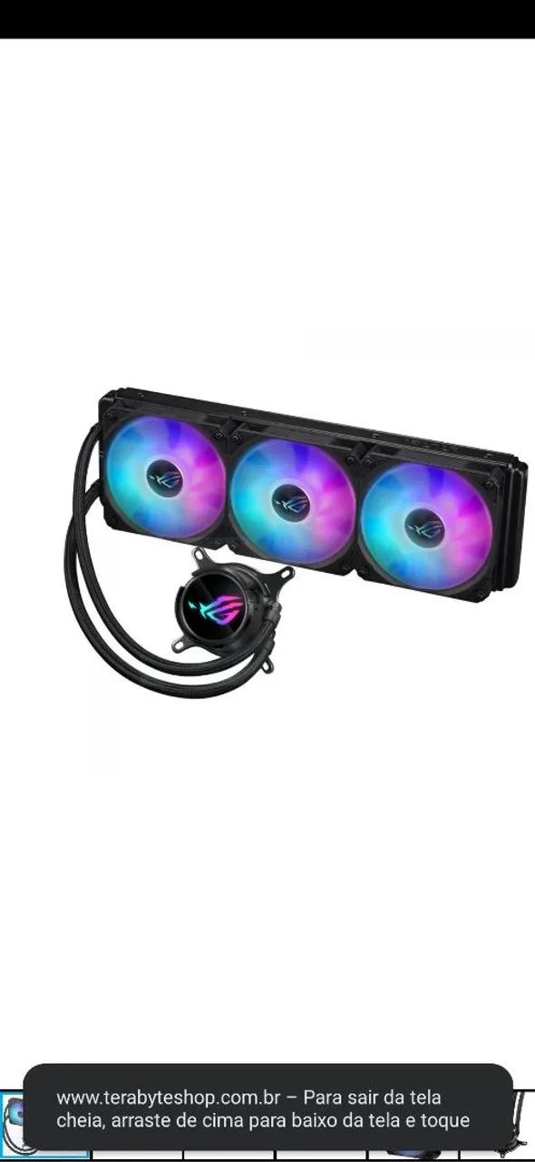 Water Cooler Asus Rog Strix LC III, 360mm, ARGB - Foto 3