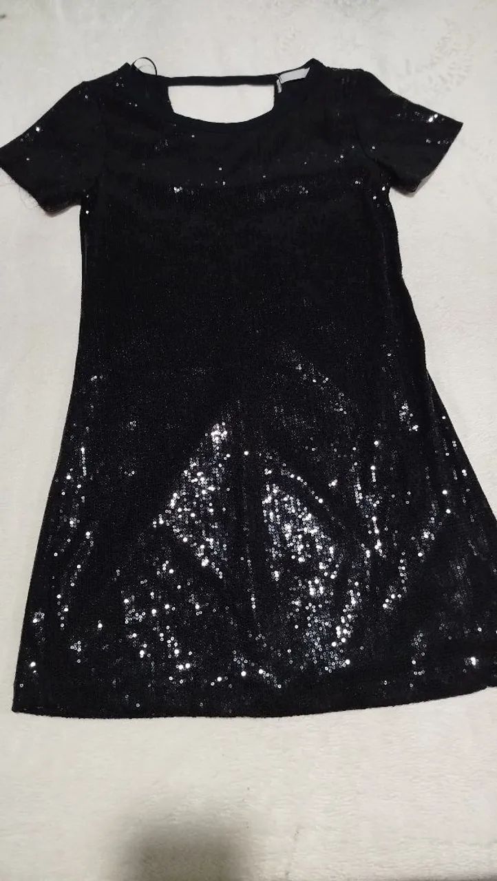 Vestido em paetê,TNG PP preto  - Foto 3