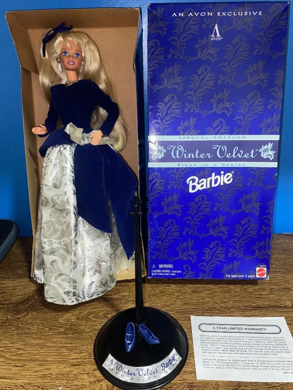 Barbie Avon 1995 Winter Velvet  - Foto 2