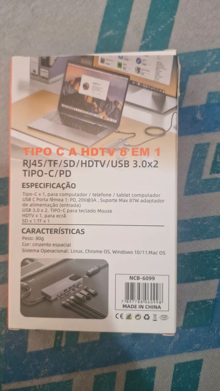 Hub USB 8 portas - Foto 2