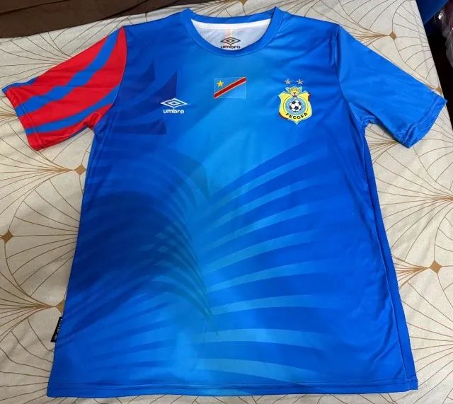 camisa umbro república democrática do congo 2023 home