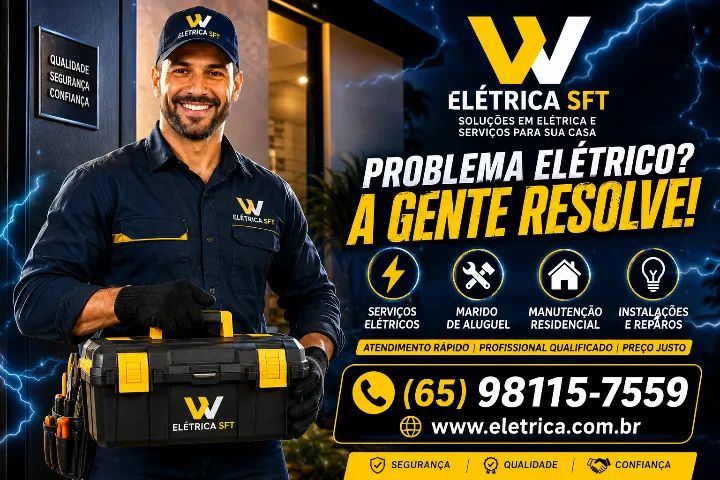 Eletricista e Marido de Aluguel | Atendimento Rápido