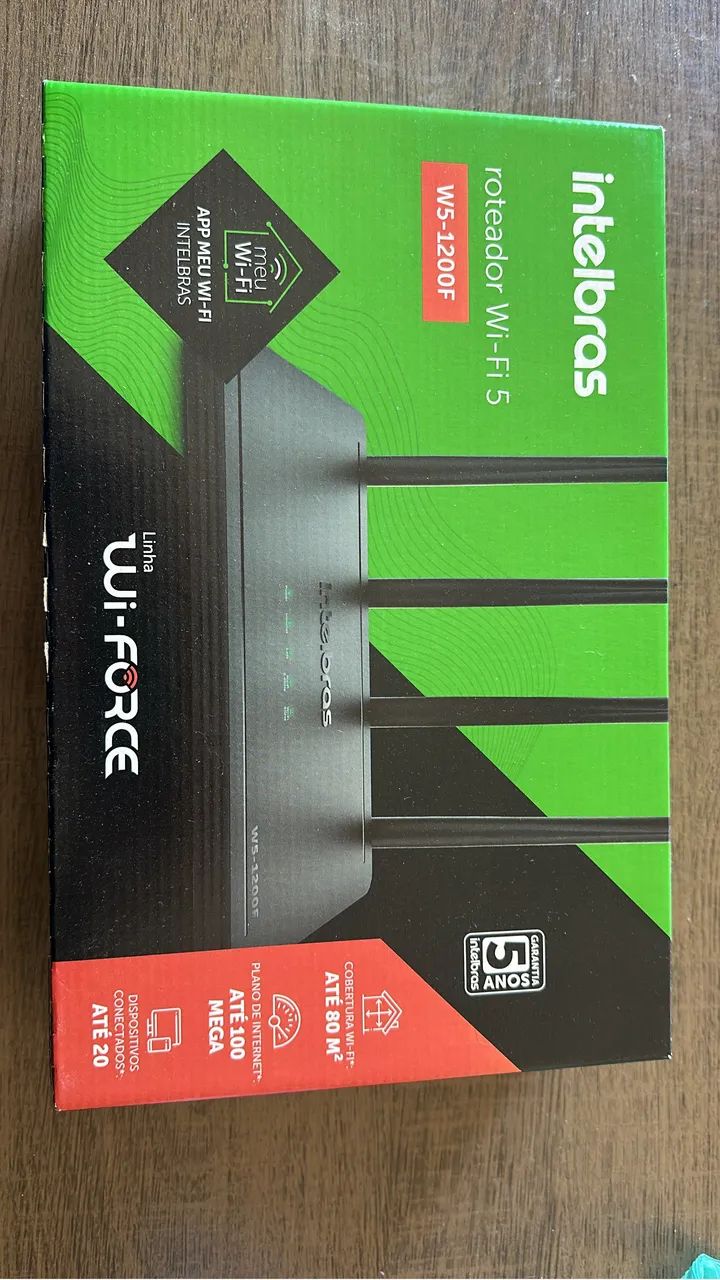 Roteador intelbras W5 1200F