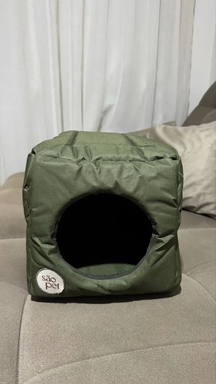 Toca pet casinha P + Kit acessórios