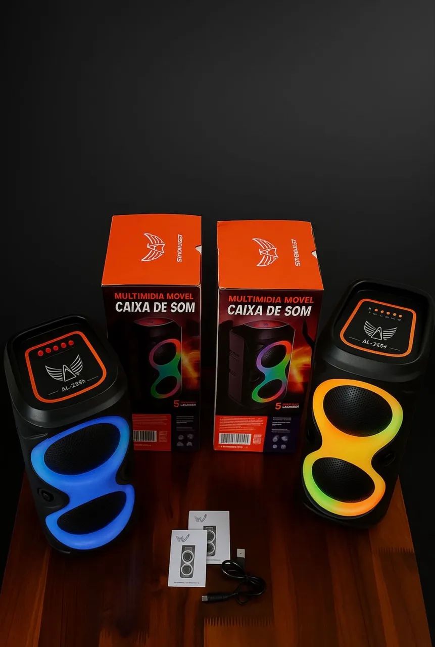 Caixa de Som Bluetooth 50w Nova - Foto 2