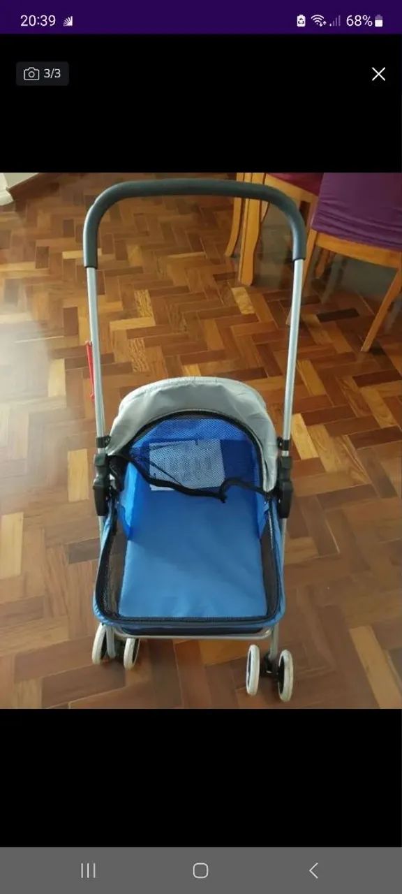Carrinho de passeio para pets 
