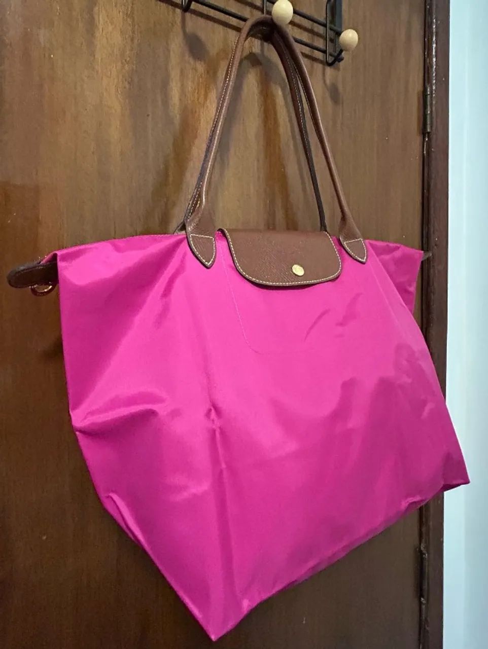 bolsa longchamp le pliage magenta NUNCA USADA - Foto 4