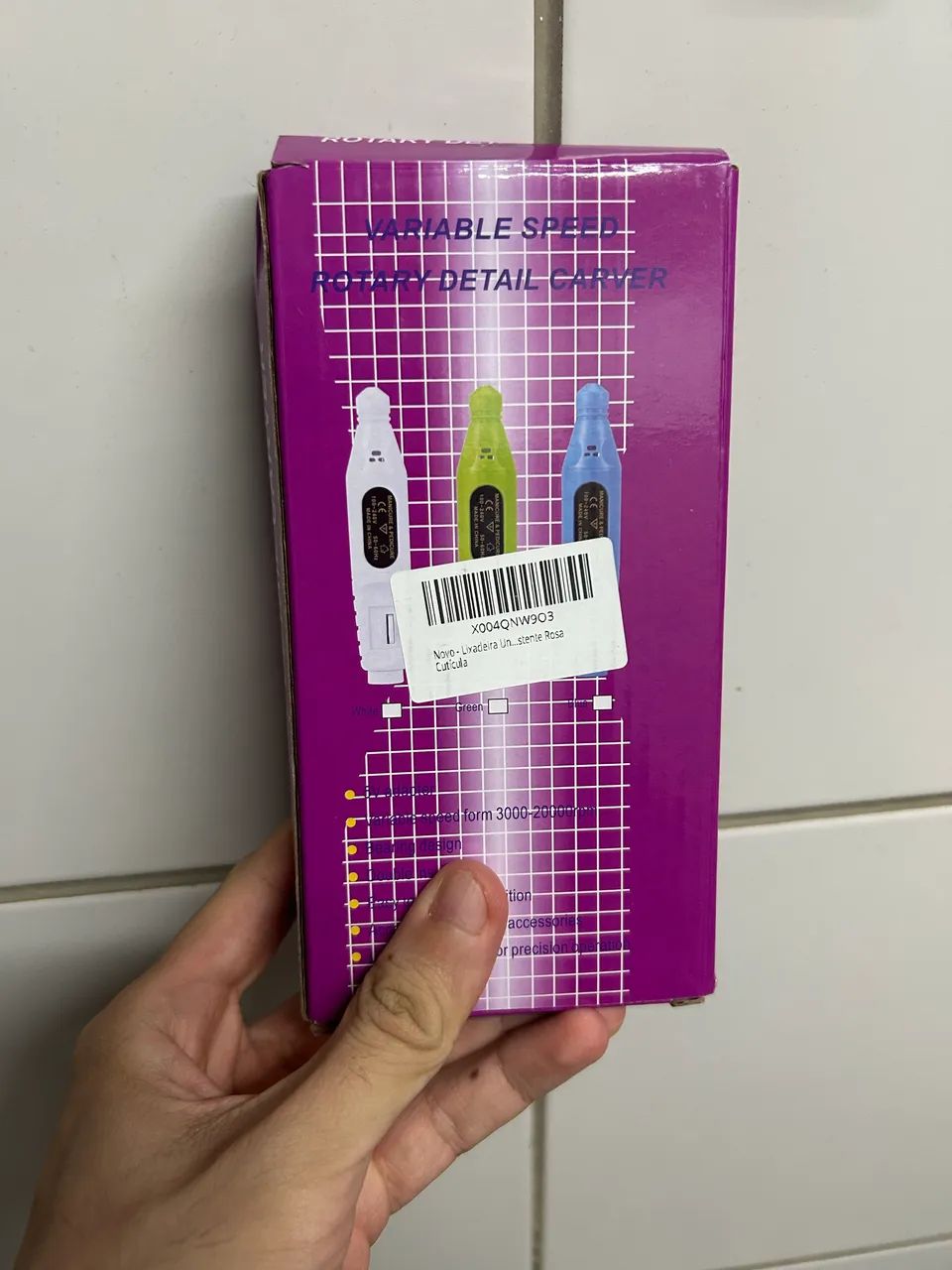 Kit completo manicure e pedicure  - Foto 3