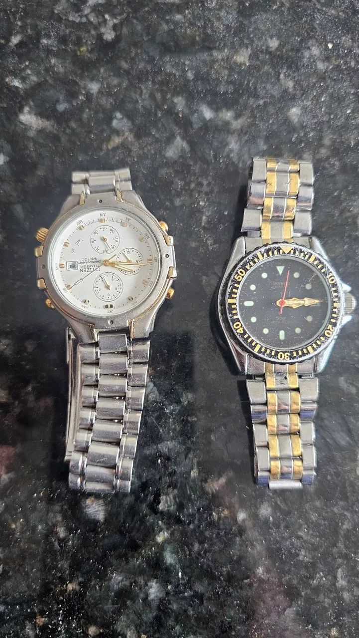 6  relogios vários citizen e um antigo para arrumar  - Foto 4