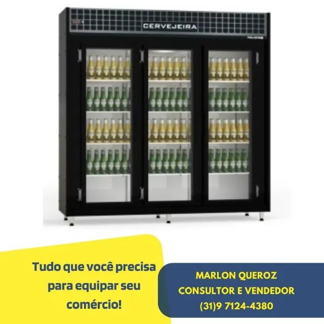 Cervejeira 3 Portas Polo Frio 220v Novo