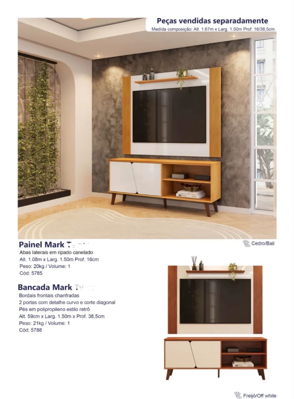 Rack MARK + PAINEL 1,50 // PROMOÇÃO 