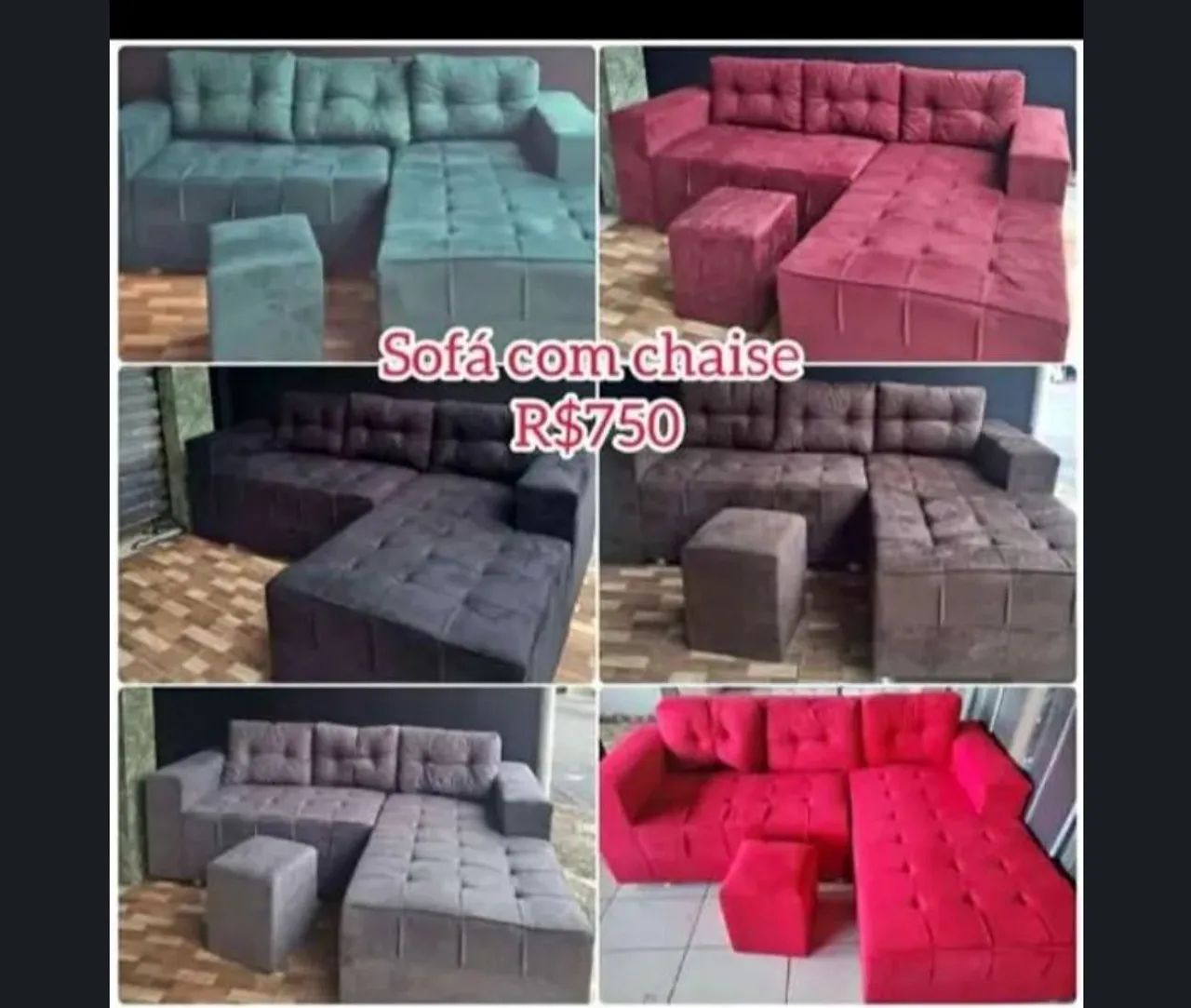 Sofá cheisse 3 lugares 65569169975937120