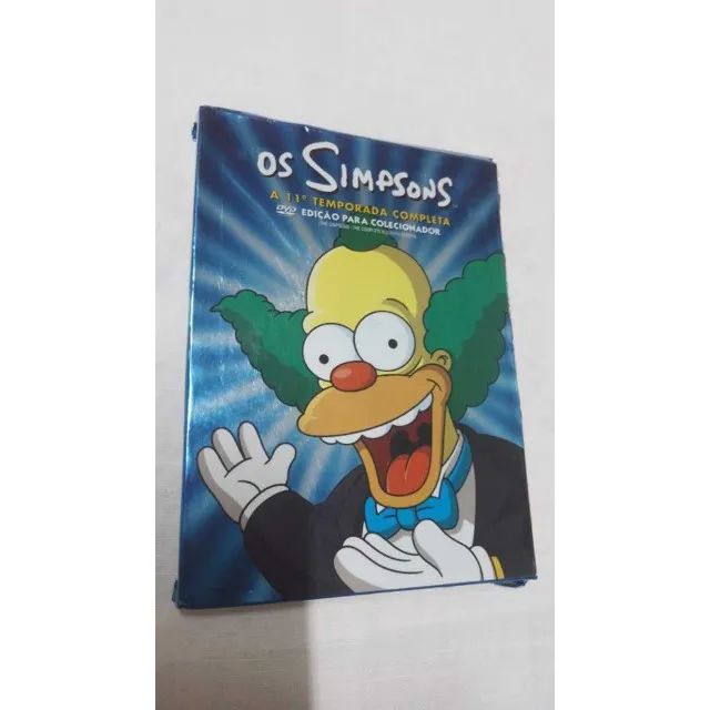 DVD Box Quadruplo Os Simpsons- A 11ª Temporada Completa - Edição Para Colecionador (23958)
