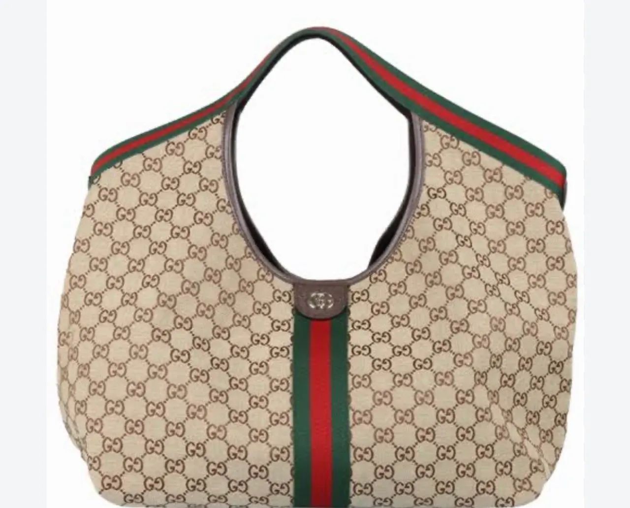 Clássico cheio de estilo bolsa Gucci grande - Foto 2