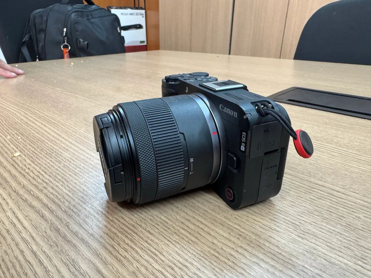 Canon r50v com lente do Kit - Foto 2