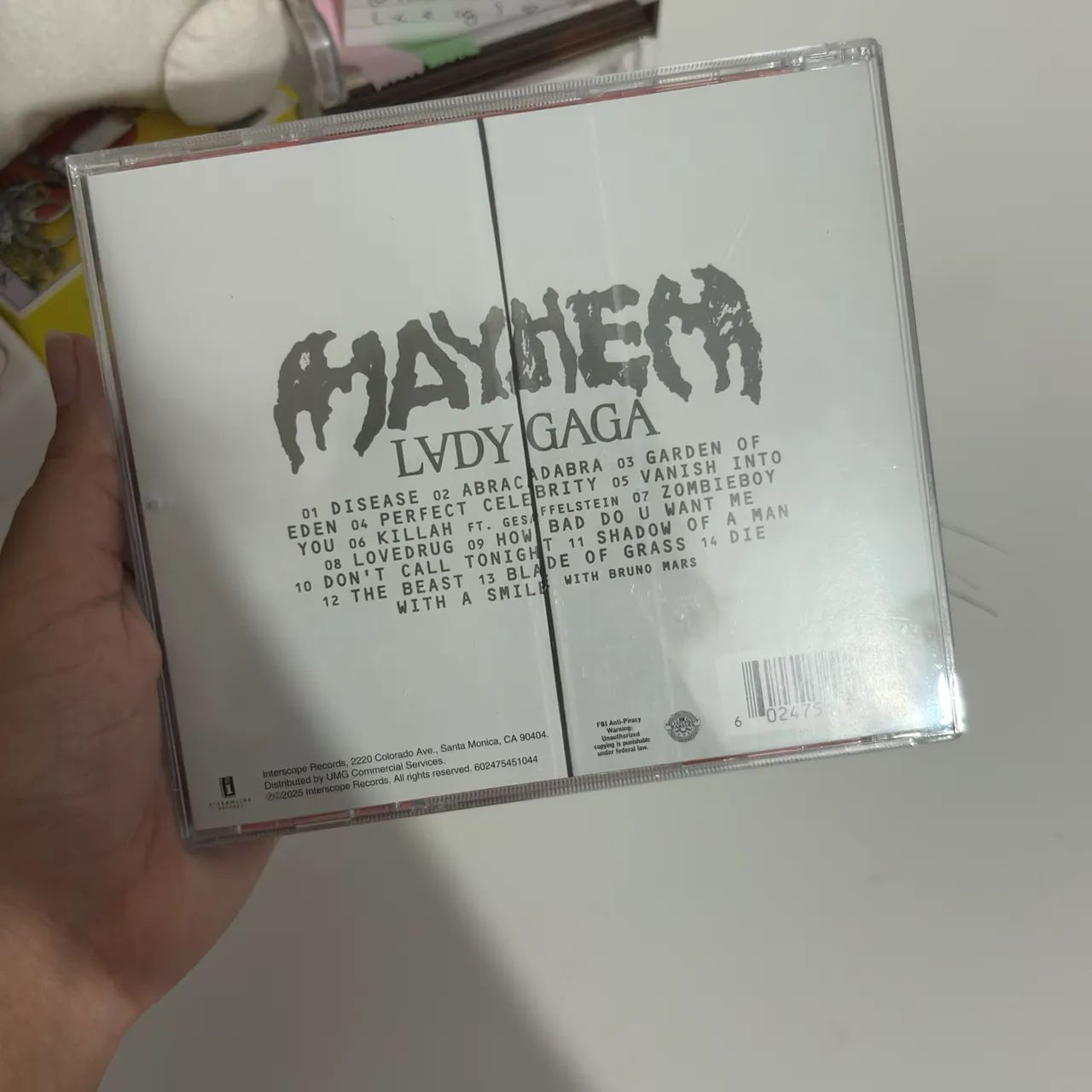 LADY GAGA CD MAYHEM IMPORTADO439274659875409924