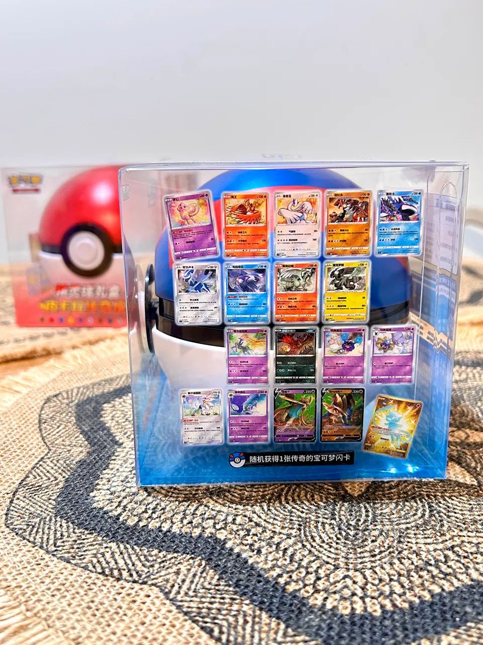 Lata Pokemon Pokebola Chinesa Original com packs - Foto 2