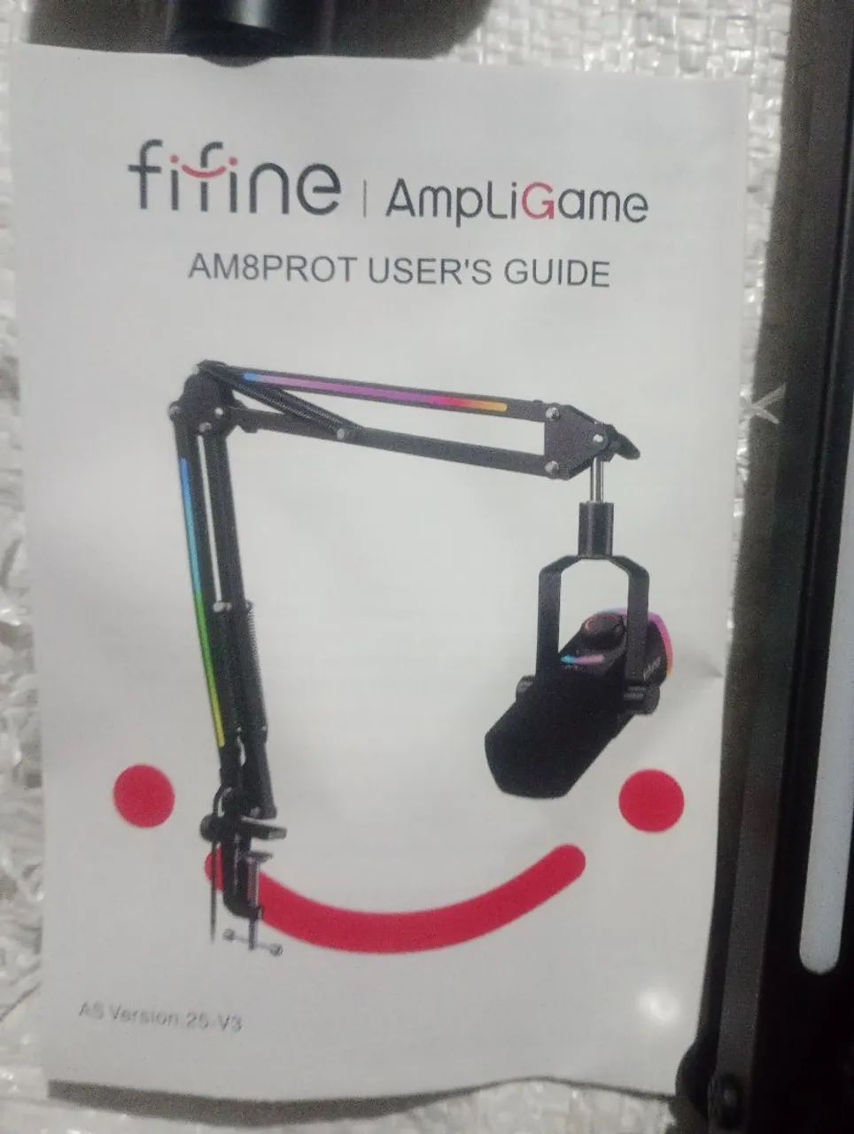 Microfone GAMER RGB FIFINE NOVO  - Foto 3