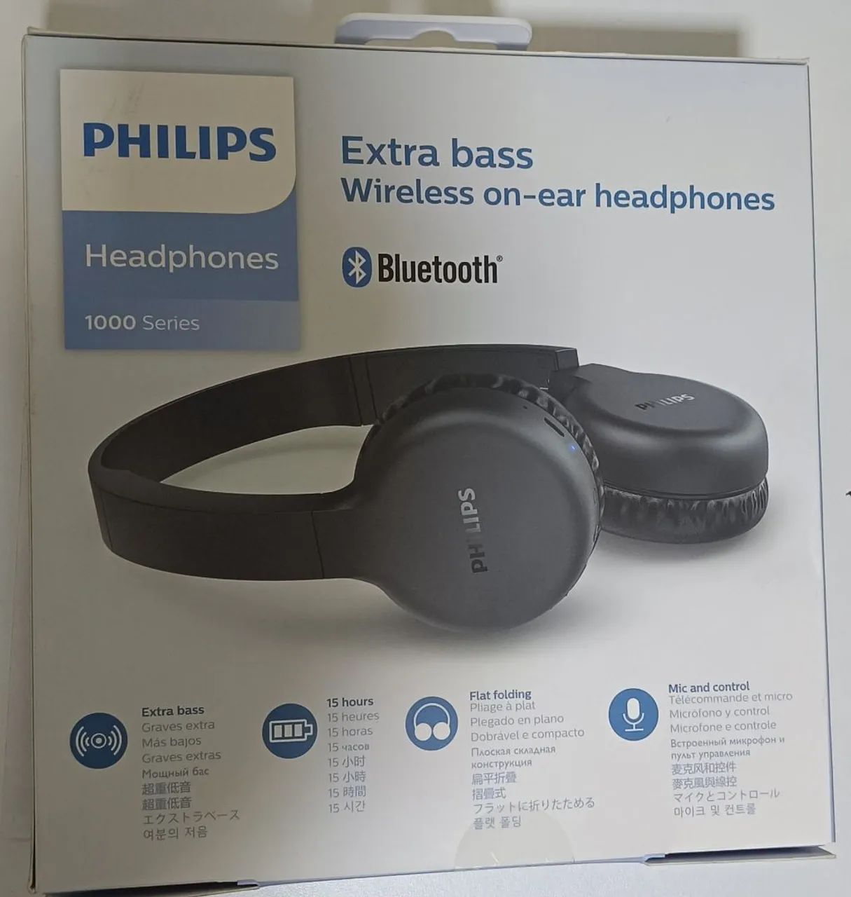 Fone de Ouvido Bluetooth Headphone Sem Fio Philips TAH1205BK 00 - Preto NOVO na caixa .  - Foto 2