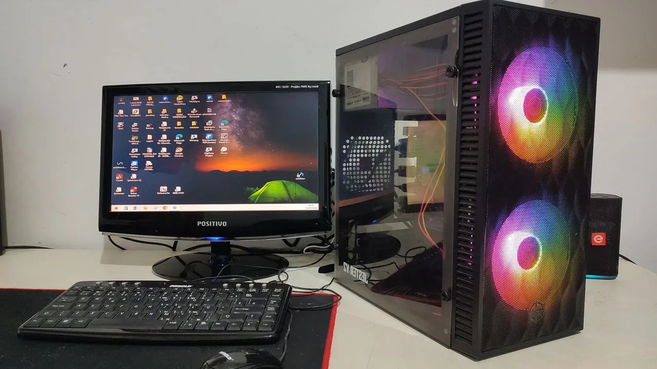 Pc completo i3 de 3g com 12 GB de ram SSD de 120 - Foto 2
