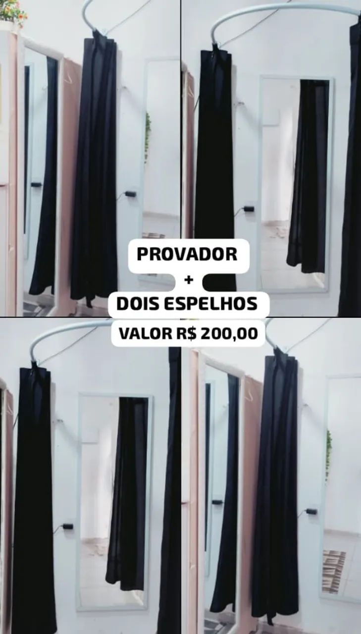 PROVADOR DE LOJA + ESPELHOS