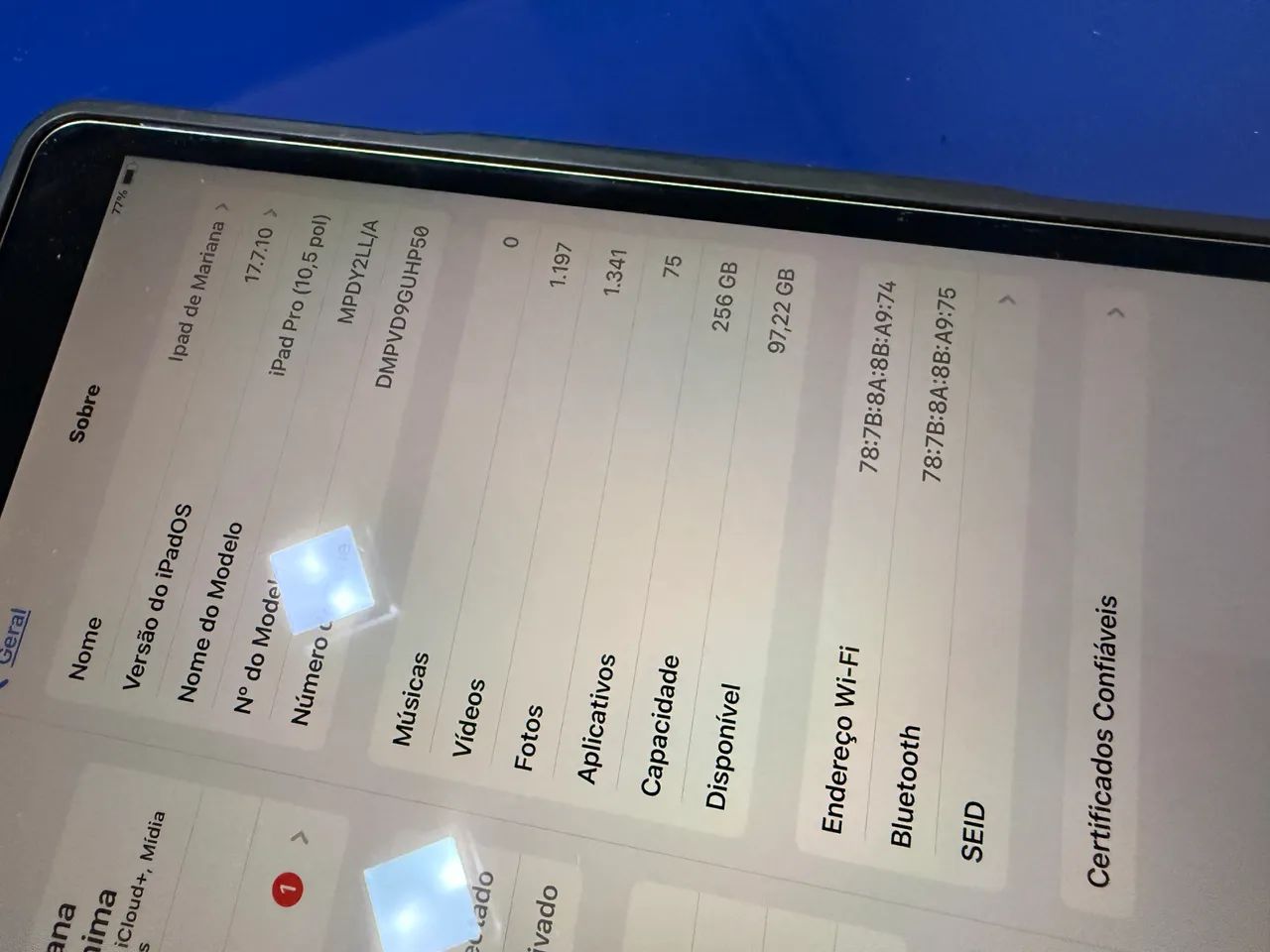 iPad Pro 256gb Prateado  - Foto 2