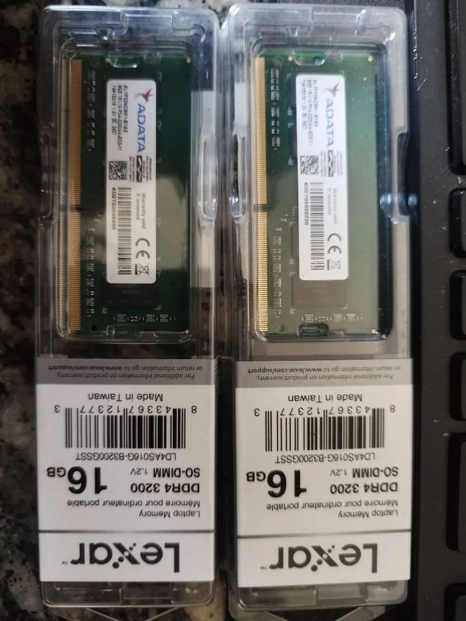 2 Pentes de memória Adata DDR 3200 8GB  - Foto 2
