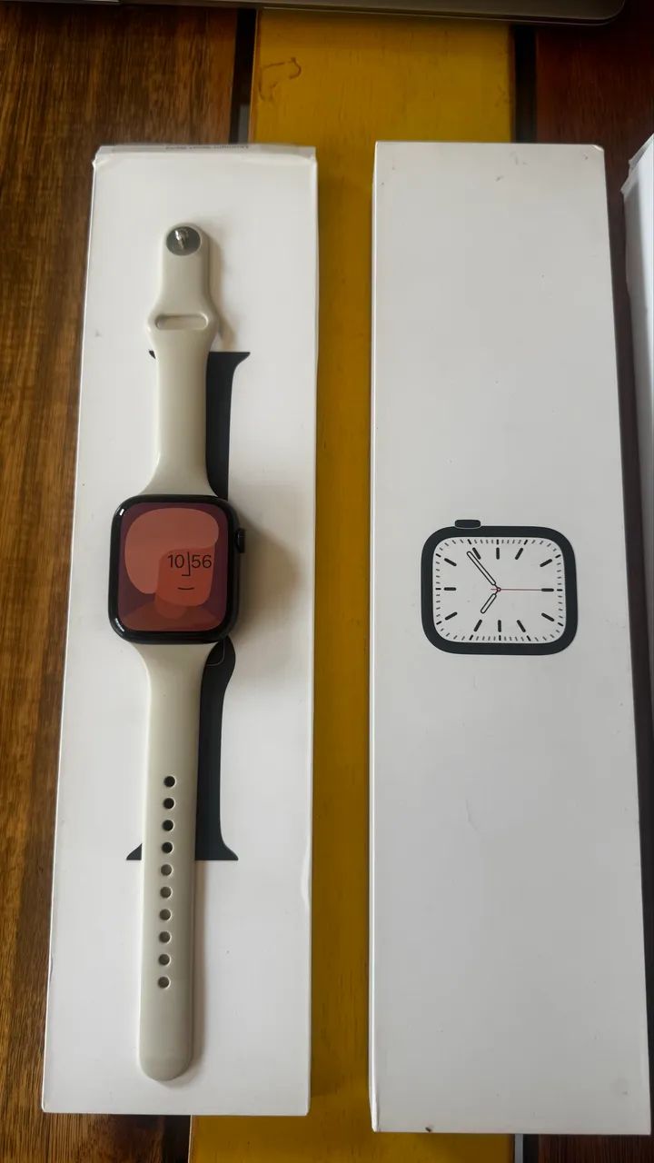 Apple Watch 7 45mm - Azul (EXCELENTE) - Foto 5