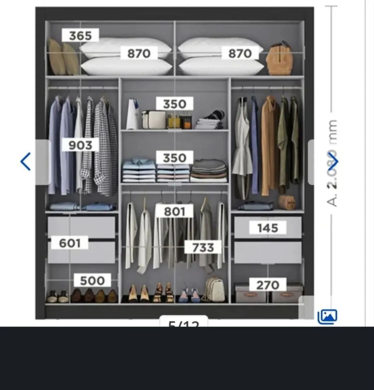 Guarda roupa  - Foto 2