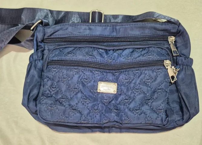 Bolsa transversal azul nova - Foto 4