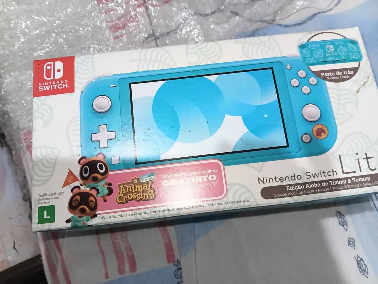 Nintendo Switch Lite Animal Crossing PERFEITO ESTADO  - Foto 2