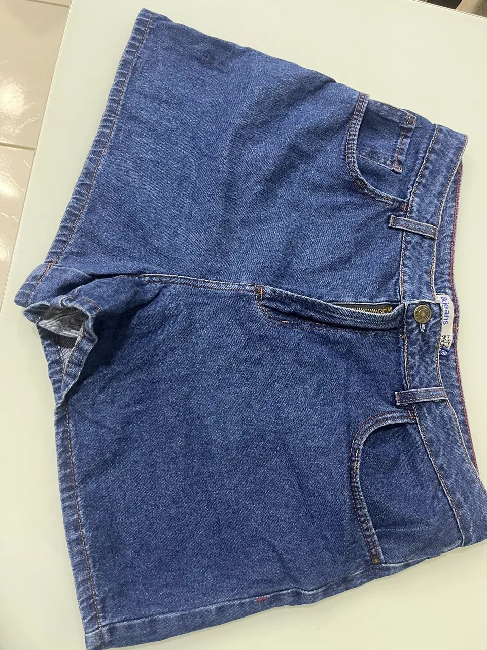 Short jeans plus tamanho 46 
