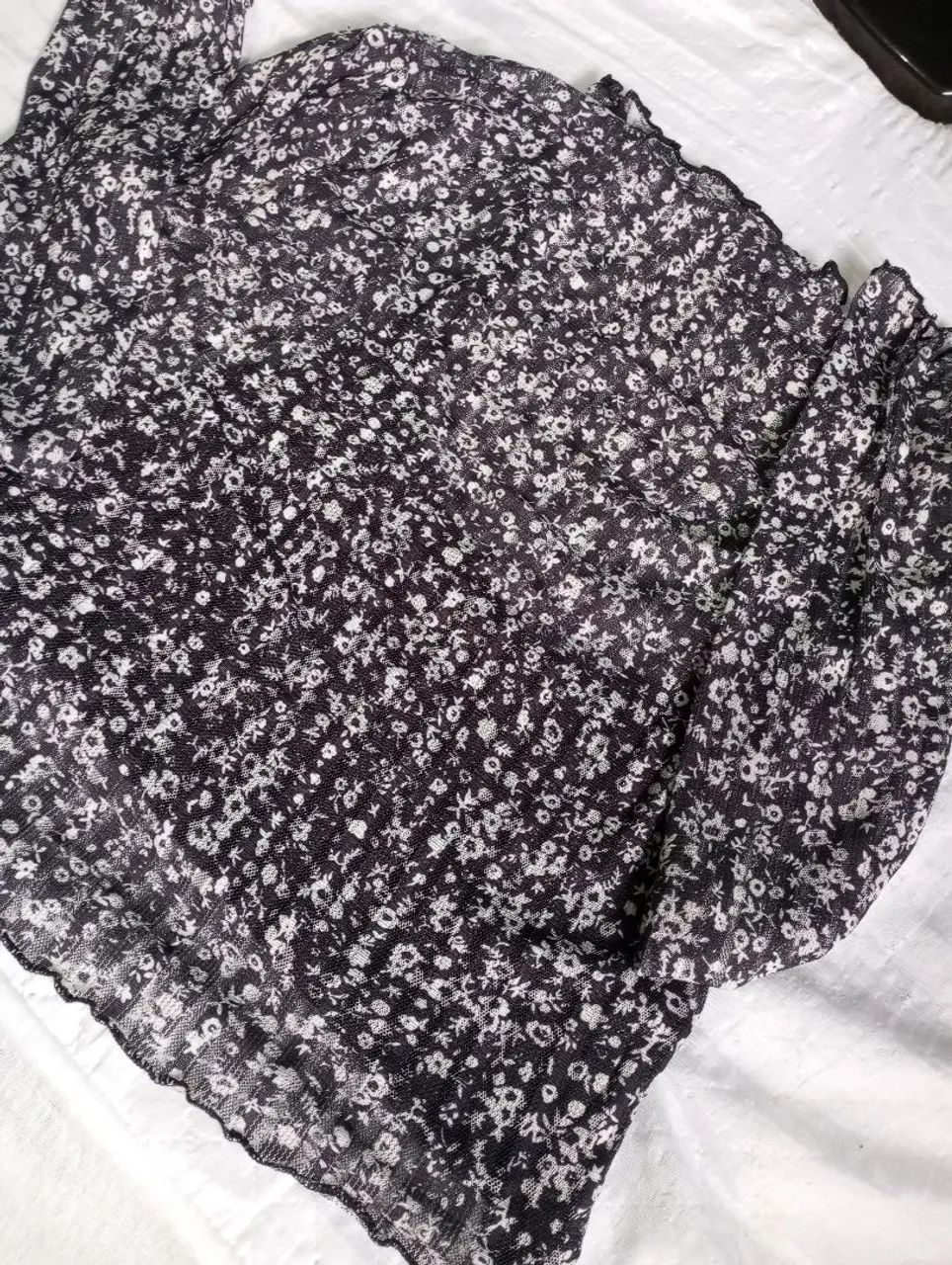 Blusa de Tule Floral