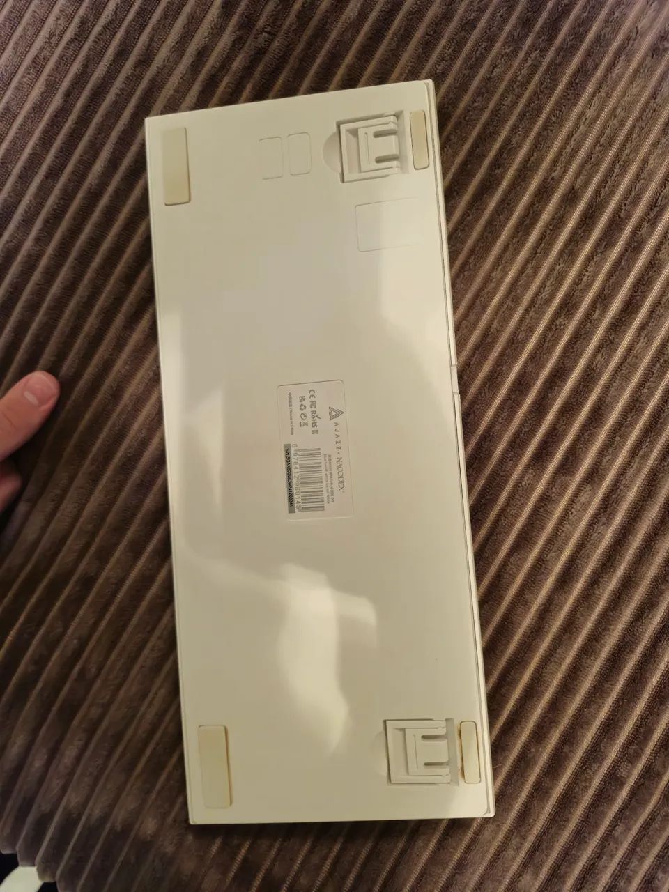 Teclado ajazz ak820 branco  - Foto 3