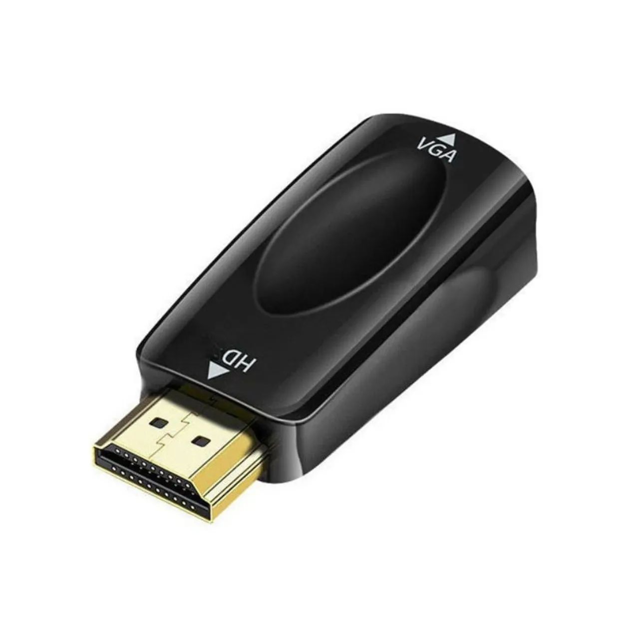 Adaptador conversor HDMI para VGA com interface de áudio  - Foto 2