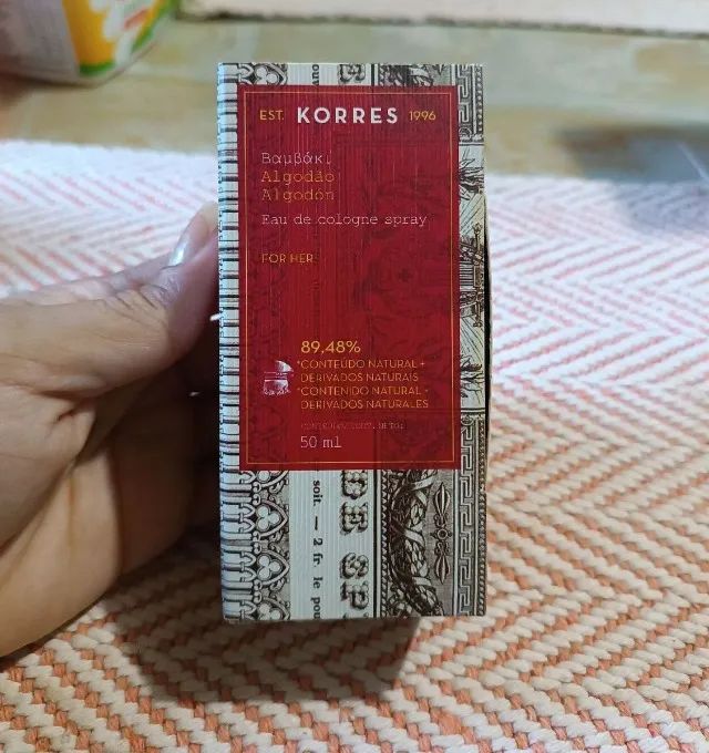 perfume korres algodão - Foto 3