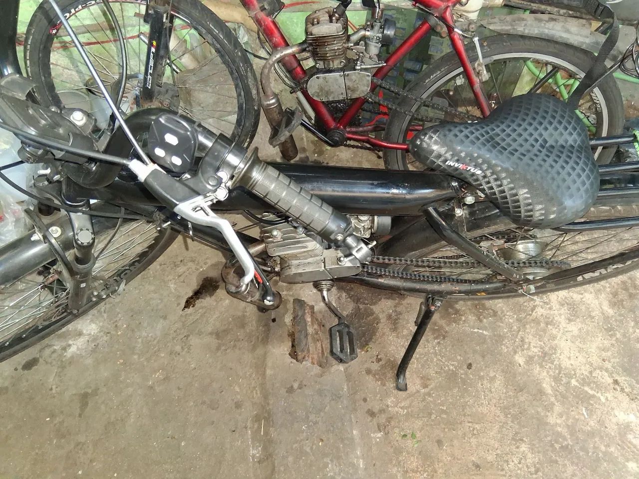 Bicicleta motorizada 80cc - Foto 2