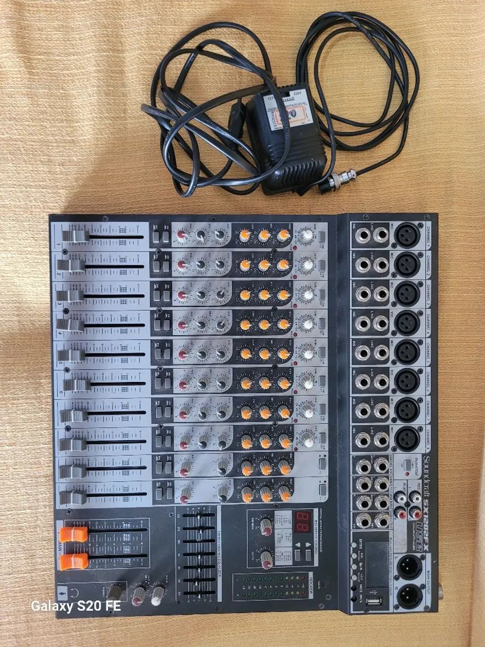 Mesa Soundcraft SX1202FX USB - Foto 3
