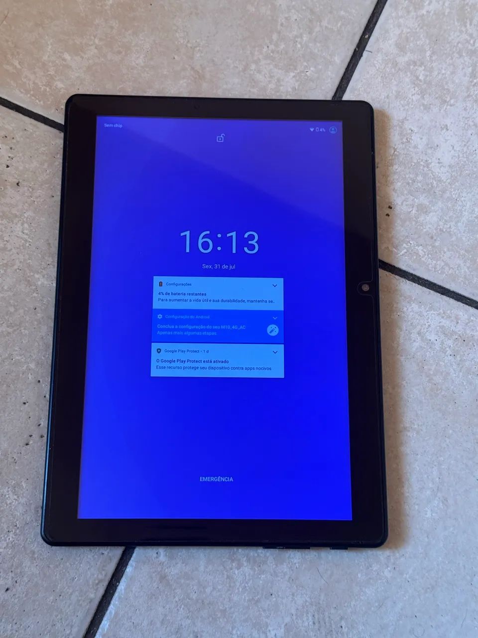Tablet ótimo para filmes e séries atualiza tudo 