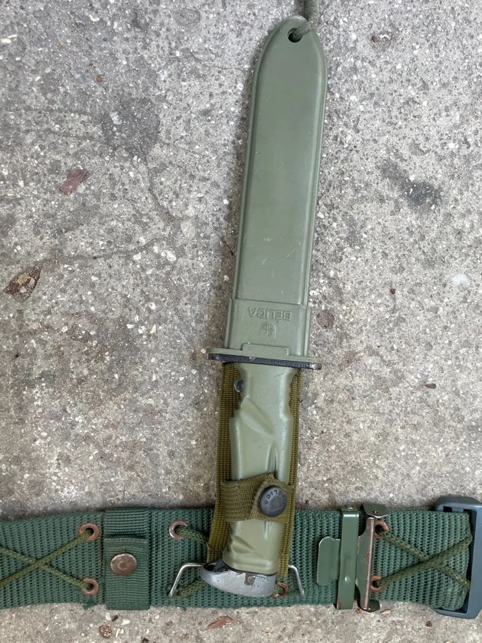 Faca bélica militar 