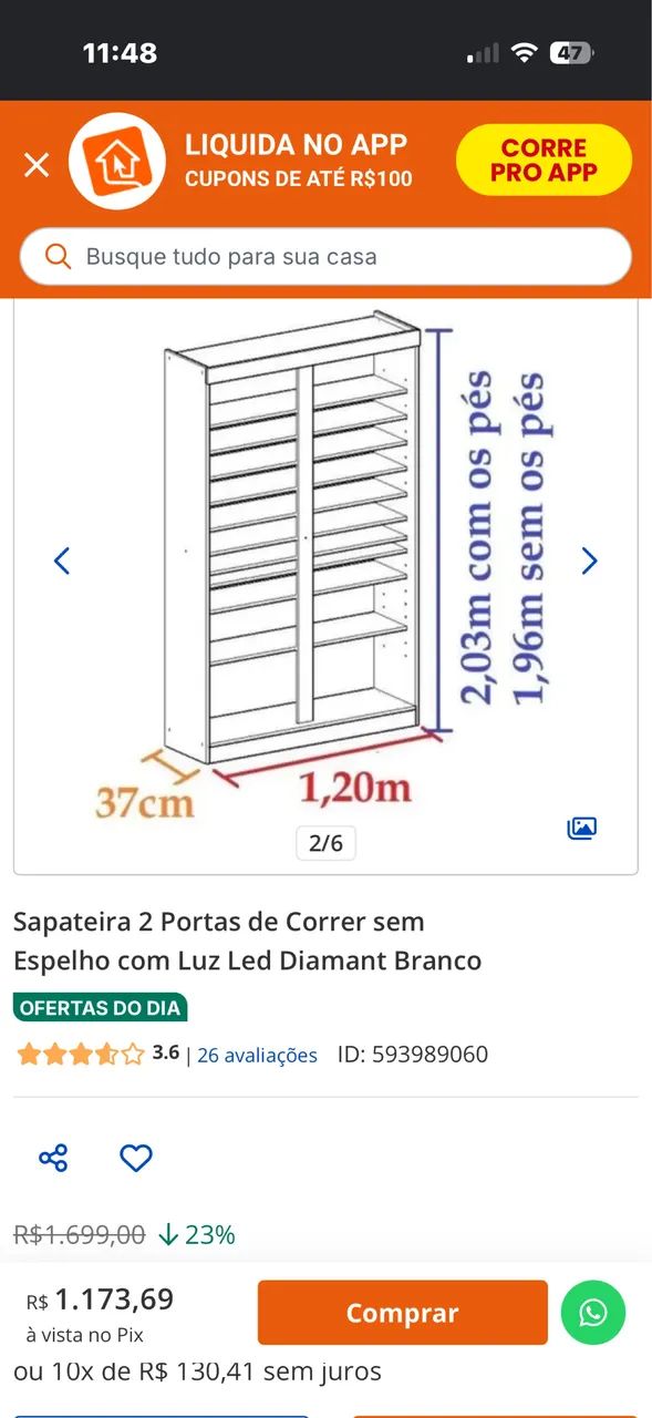 Sapateira Grande - Foto 4