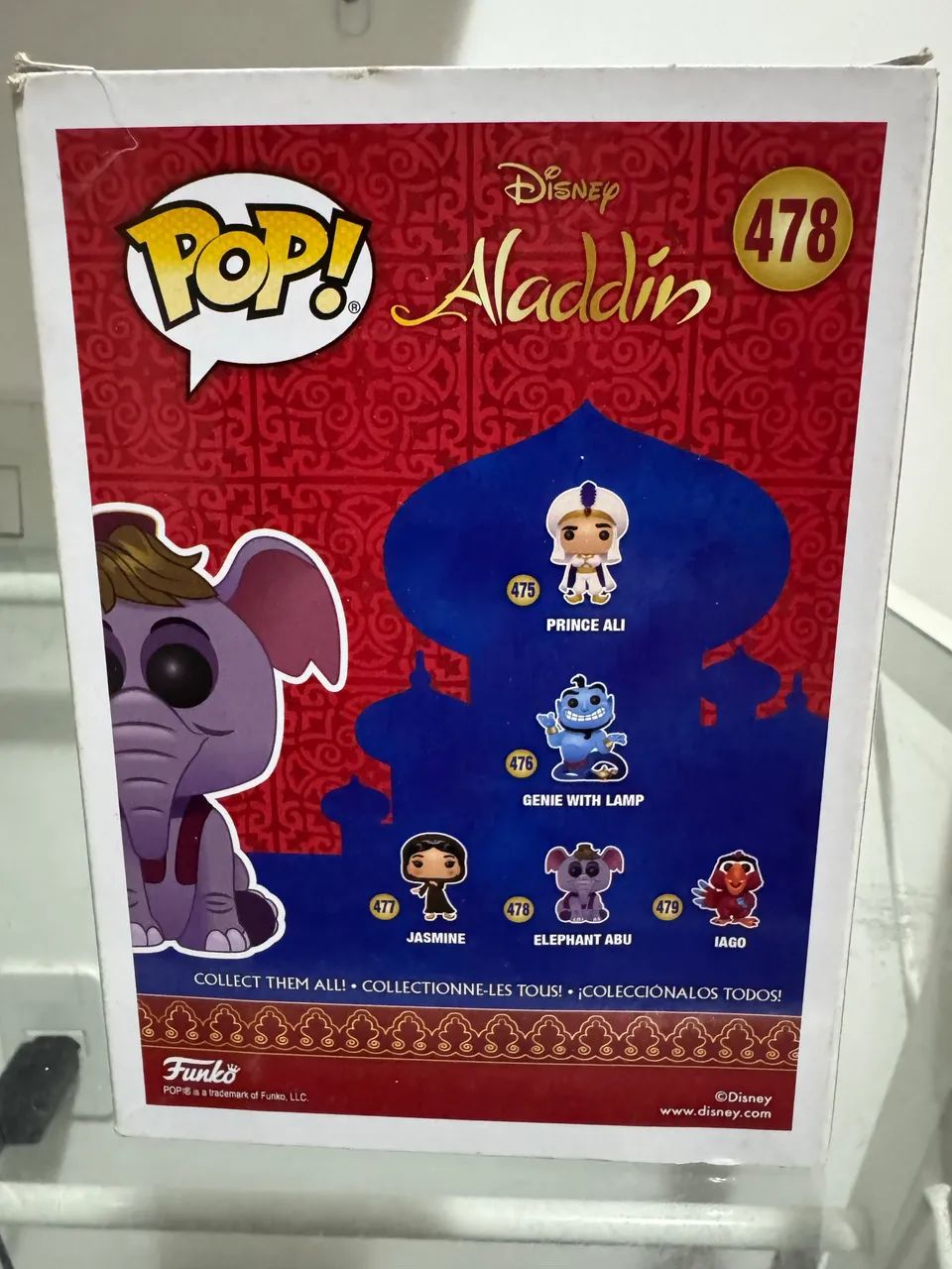 Funko Pop! DISNEY Aladdin - Elephant Abu #478 - Foto 3