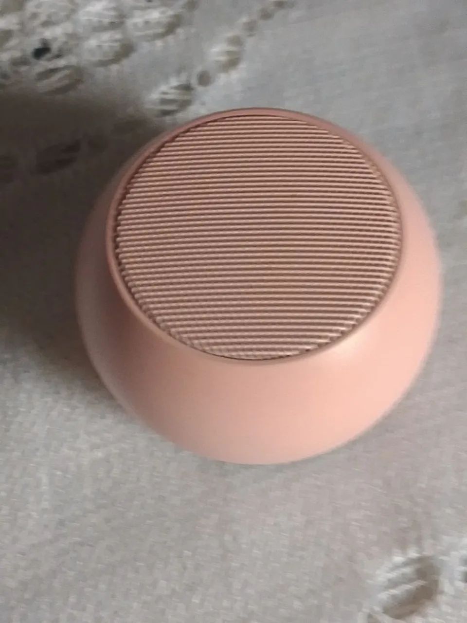 Mini caixa de som bluetooth portátil amplificadora rosa - Foto 2