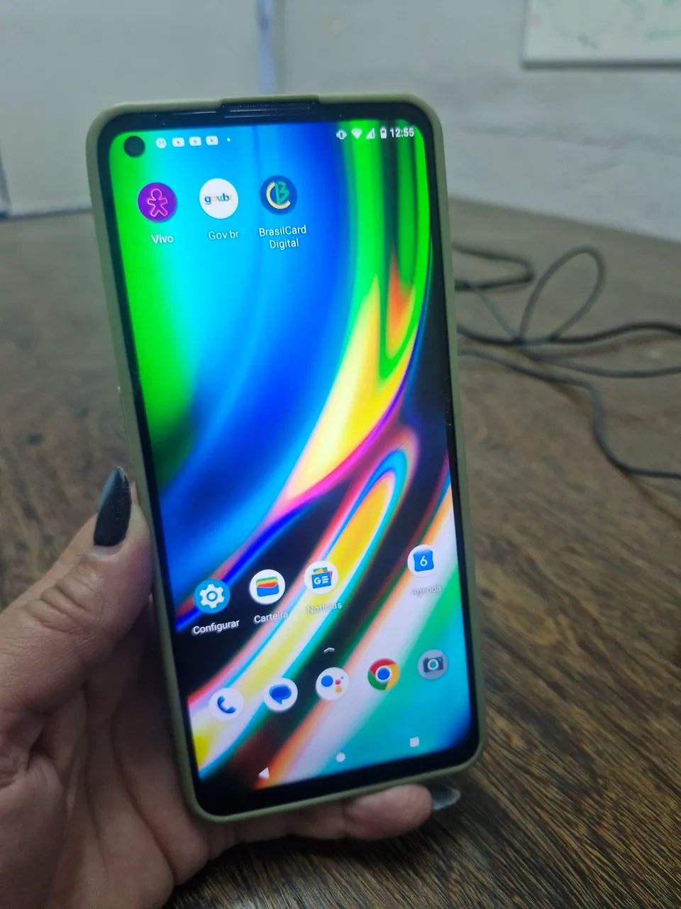 Celular moto g9 plus